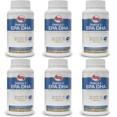 Imagem de Ômega 3 Epa Dha 120 Cápsulas Vitafor - 6 Unidades - Vitamina E