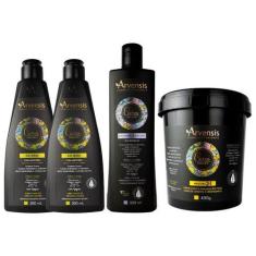 Imagem de Kit Arvensis Cachos 2 Co wash + Ativ Ondulados + Mascara 2x1