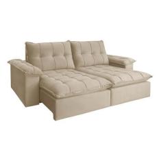 Imagem de Sofá Retrátil E Reclinável 250cm Idealle Iriri Com Molas Ensacadas - B