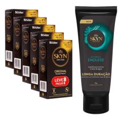 Imagem de Preservativo Skyn Blowtex Original 5cx Gel Lubrificante Naturally Base