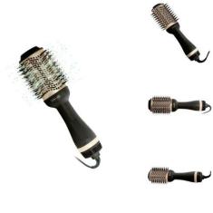 Imagem de Escova Secadora Sublime Liss Mallory - Preta E Dourada 220V