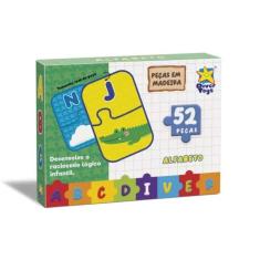 Imagem de Quebra-Cabeças Abc Diver Alfabeto Divertoys Ref.8249