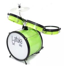 Imagem de Bateria  Batuka  Infantil Baby  Verde Bumbo 10 Luen