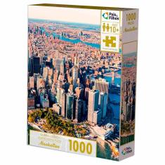 Imagem de Quebra-Cabeça - 1000 Peças - Manhattan - Pais e Filhos