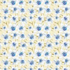 Imagem de Papel De Parede Floral Flores Pintura A Mao Adesivo Vinilico