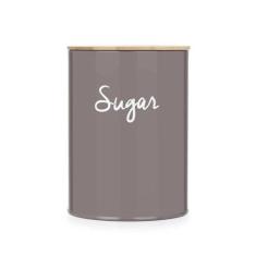 Imagem de Pote Redondo Para Açúcar Canister Warm Gray - Haus Concept 11,3X15,3CM