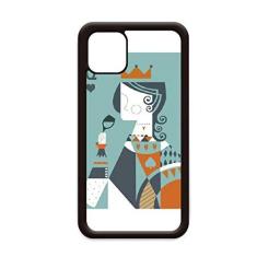 Imagem de Capa com estampa Q de cartas de baralho para iPhone 11 Pro Max para Apple Mobile Case
