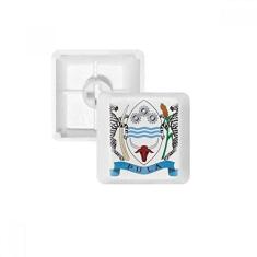 Imagem de Botswana National Emblem Country Teclado Mecânico PBT Kit de Atualização para Jogos