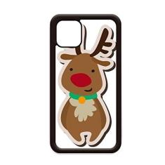 Imagem de Capa para iPhone 11 Pro Max com desenho de alce de Natal