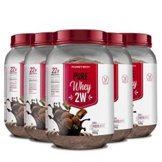 Imagem de Kit 5X Whey Protein 2W 900G - Puretech