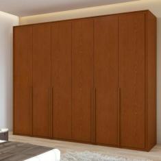 Imagem de Guarda-roupa 6 Portas 6 Gavetas 100% Mdf Imperatore Frassino