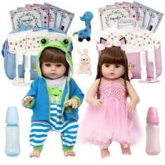 Imagem de Boneca Reborn Real Gêmeos Bailarina Girafinha Envio Imediato - Cegonha