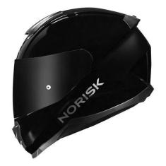 Imagem de Capacete Norisk Razor Solid Monocolor Preto Brilho