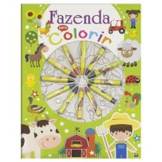 Imagem de Livro - Cores em Ação! Fazenda para Colorir