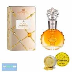 Imagem de Kit Presente Perfume Royal Diamond Feminino EDT 100ml Com Pó de Banana Fenzza Facial 15g