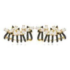 Imagem de Brinco Boca Santa Semijoias Ear Cuff Constelação Ouro Amarelo