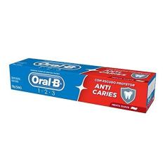 Imagem de Creme Dental Oral-B 123 Anti Caries Menta Suave, 70 g