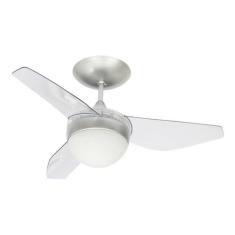 Imagem de Ventilador De Teto Controle Remoto 3 Pás - 80 Cm