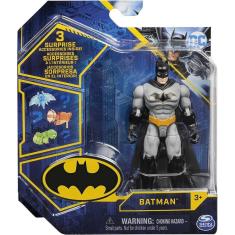 Imagem de Boneco Batman 10 Cm Articulado + 3 Acessórios Sunny - 2182