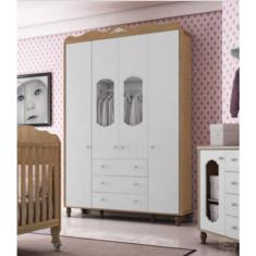 Imagem de Guarda Roupa Elegance 4 Portas Fiorello Cor Duetto