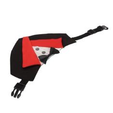 Imagem de Coleira de Bandana de Smoking para Cachorro de Casamento, Coleira de Bandana para Cachorro, Fivela de Segurança Leve Com Anel D, Ajustável, Macia, Fofa, Fácil de Limpar para Cães