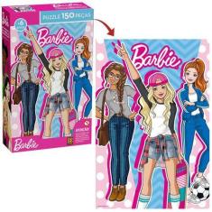 Imagem de Quebra Cabeça Infantil Barbie Puzzle 150 Peças Grow