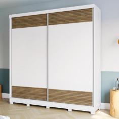 Imagem de Guarda-roupa Casal 100% Mdf Kappesberg C/p s 2 Portas De Corr