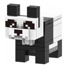 Imagem de Boneco Minifigure Blocos De Montar Panda Minecraft - Mega Block Toys