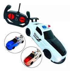 Imagem de Brinquedo Carro Carrinho Policia Controle Remoto Brinquedo Com Luz - T