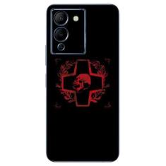 Imagem de Capa Adesivo Skin023 Verso Para Infinix Note 12 G96 - Kawaskin