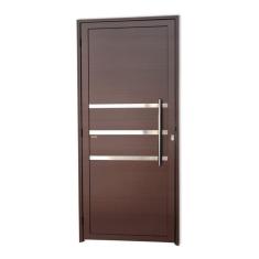 Imagem de Porta Lambril com Friso com Puxador Super 25 210cm x 80cm Brimak Corten