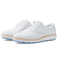 Imagem de Cole Haan Tênis feminino de golfe Originalgrand Shortwing, Branco óptico/sino azul/branco óptico, 34