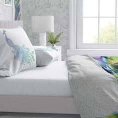 Imagem de Lençol Percal Mais 2 Fronhas Peacock - ESPAÇO CASA CENÁRIO, CASAL COMU