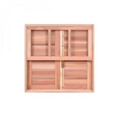 Imagem de Janela Guilhotina com Ferragem Je821 Esel 120x100x12cm