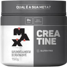 Imagem de Creatina 150g Monohidratada 100% Pura Max Titanium-Unissex
