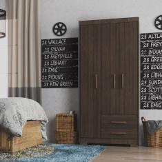 Imagem de Guarda-roupa Casal 3 Portas 2 Gavetas Primacy