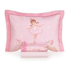 Imagem de Jogo De Cama Solteiro Infantil Ballet 200 Fios Karsten