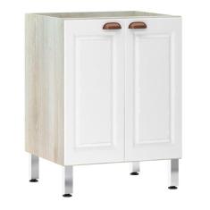 Imagem de Balcão De Cozinha S/ Tampo 60cm 2 Portas Agatha Legno Crema