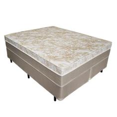 Imagem de Cama Box Queen + Colchão Molas Ensacadas Don Cielo Viscogel Europillow