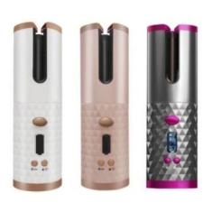 Imagem de Ondulador Modelador De Cachos Automático Sem Fio Portátil - oem, Rosa 