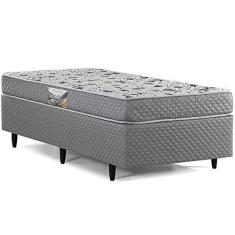 Imagem de Cama Box de Solteiro Herval Ortopedic Black, Espuma Alto Suporte, 59x88x188 cm