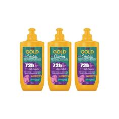 Imagem de Creme Para Pentear Niely Gold 250G Cachos Defini Prolon- 3Un