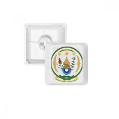 Imagem de Rwanda Africa National Emblem teclado mecânico PBT Gaming Upgrade Kit