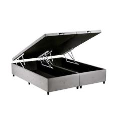 Imagem de Cama Box Bau Super King Suede(1.93X2.03) - Genki Kenko