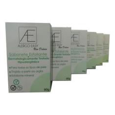 Imagem de Kit 6 Sabonete Esfoliante Hipoalergênico Alergo Easy 90g