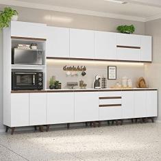 Imagem de Armário de Cozinha Completa 355cm Branco Reims da Sabrina Madesa