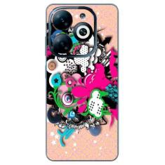 Imagem de Capa Adesivo Skin104 Verso Para Infinix Smart 8 Pro (X6525b) - Kawaski
