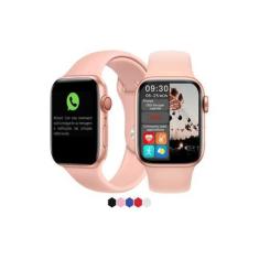 Imagem de Relógio Inteligente Smartwatch S8 Troca Pulseira Ligações Android E Io