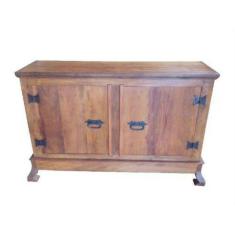 Imagem de Balcão Rústico Charme Em Madeira De Demolição - Cód 1418 - Barrocarte