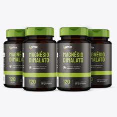 Imagem de Kit 4X - Magnésio Dimalato - 120 Cápsulas - Omix